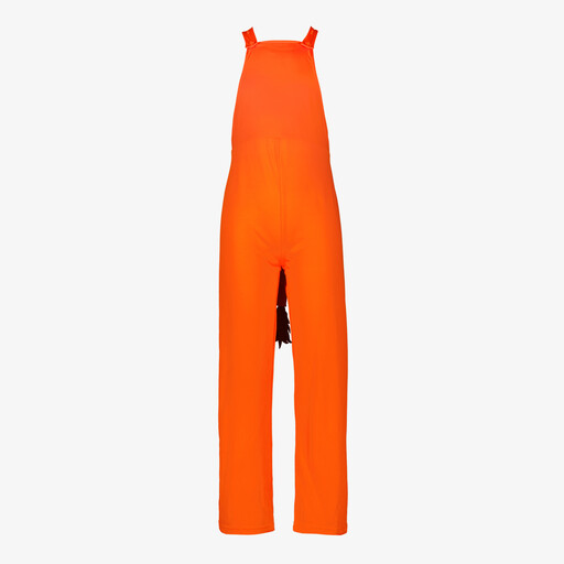 Unisex salopette oranje