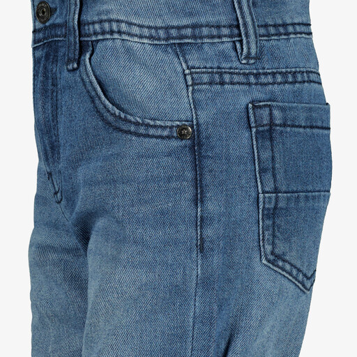 Jongens denim short medium blauw