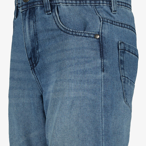 Jongens denim short medium blauw