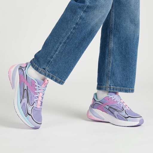 S2K meisjes sneakers pastelpaars