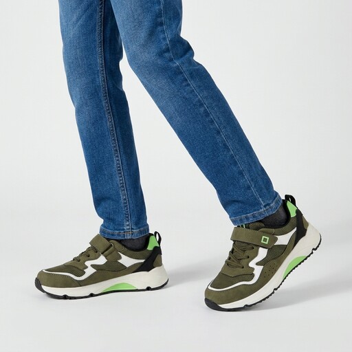 Jongens sneakers groen
