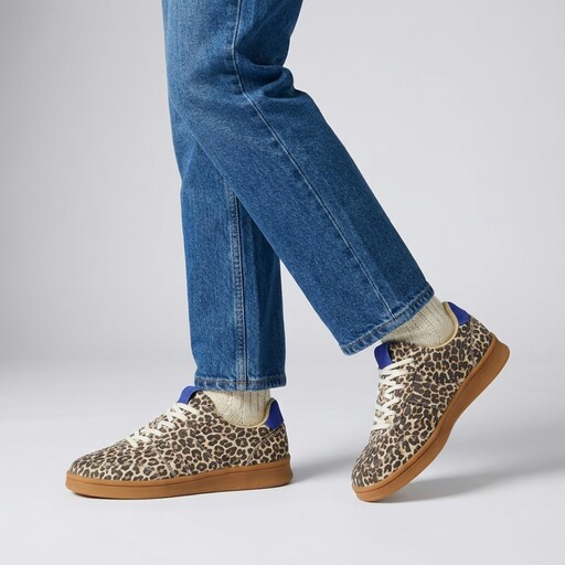 Dames sneakers met luipaardprint