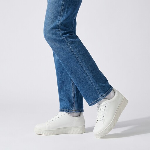 Dames sneakers wit