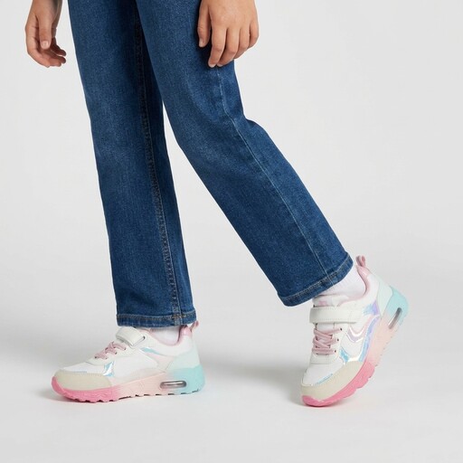 Meisjes sneakers in pastelkleuren