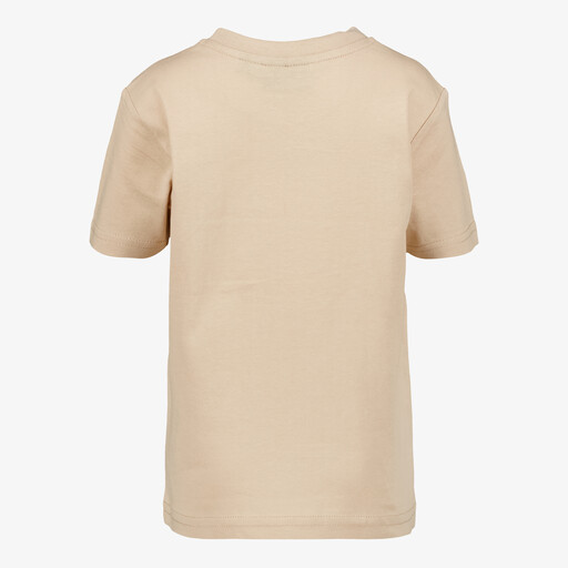 Jongens T-shirt met tijgerkop beige