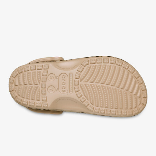 Rocs Baya Graphic Clog dames klompen met panterprint