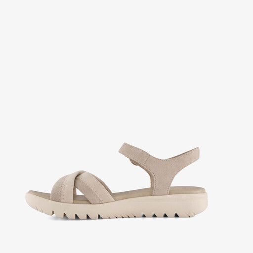 Dames sandalen beige