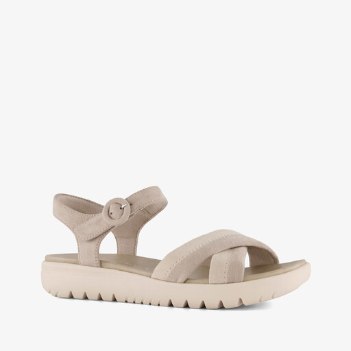 Dames sandalen beige