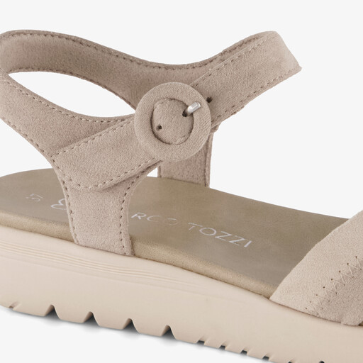 Dames sandalen beige