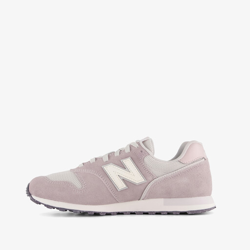373 suede dames sneakers lichtroze