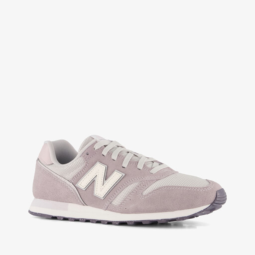 373 suede dames sneakers lichtroze