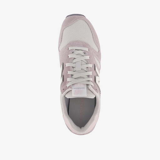 373 suede dames sneakers lichtroze