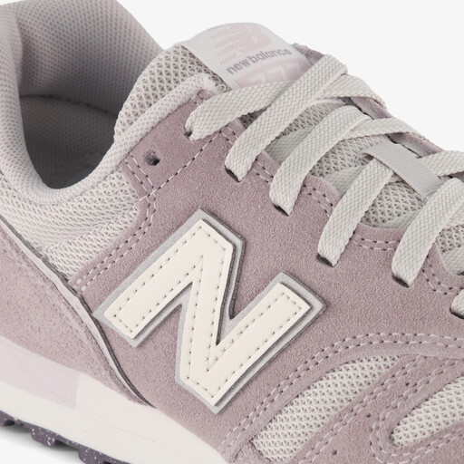 373 suede dames sneakers lichtroze