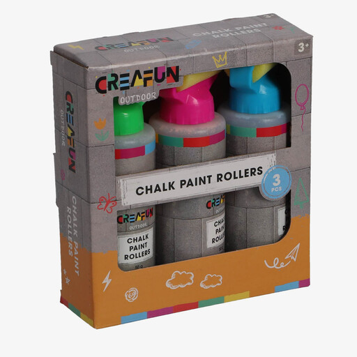 Crea Fun stoepkrijt rollers