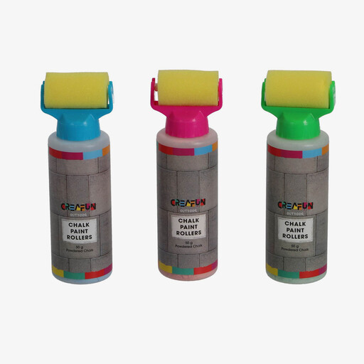 Crea Fun stoepkrijt rollers
