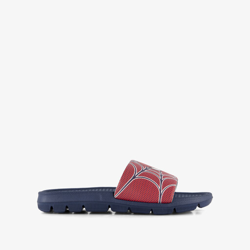 Kinder badslippers blauw rood