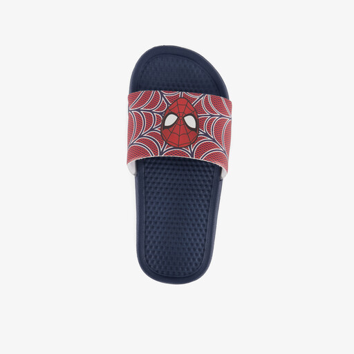 Kinder badslippers blauw rood
