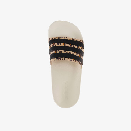 Adilette Shower dames badslippers met panterprint
