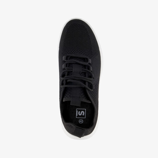 Heren sneakers zwart wit