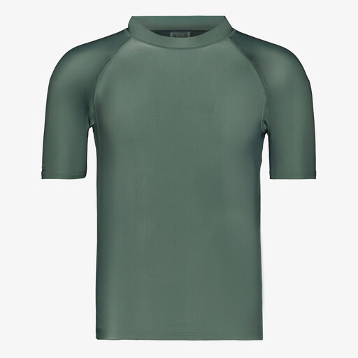 Heren UV zwemshirt met korte mouwen groen
