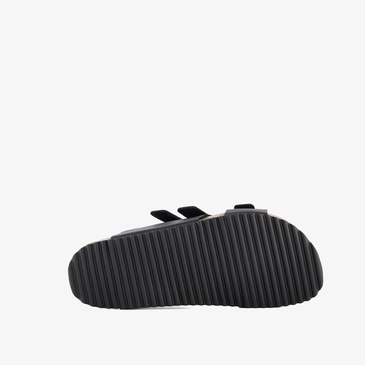 Dames bio slippers zwart