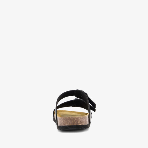 Dames bio slippers zwart