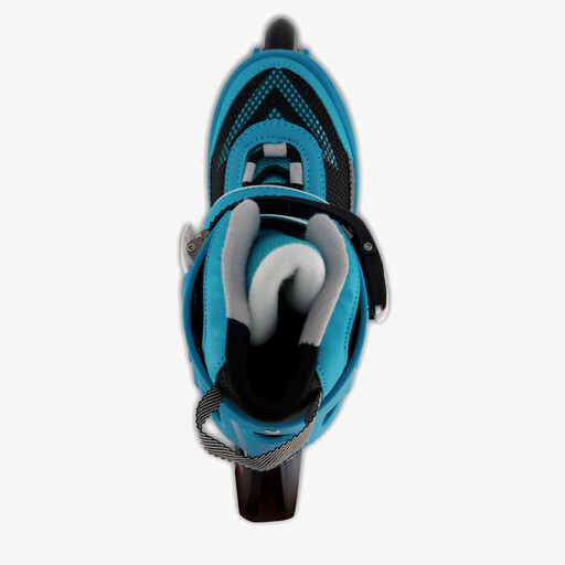 Kinder en dames skeelers blauw