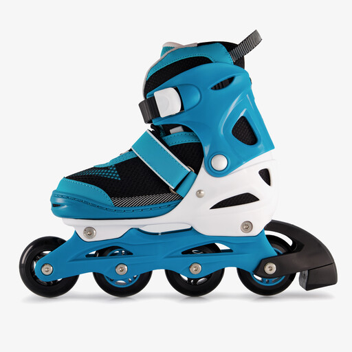 Kinder en dames skeelers blauw