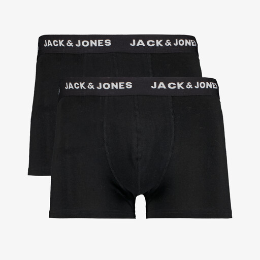 2-pack heren boxershorts zwart