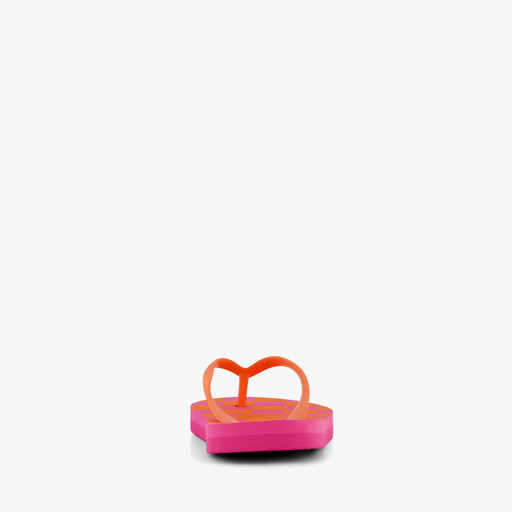 Kinder teenslippers oranje roze