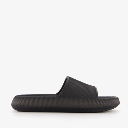 Heren badslippers zwart