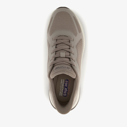 Slip-ins: BOBS Squad 4 heren sneakers taupe