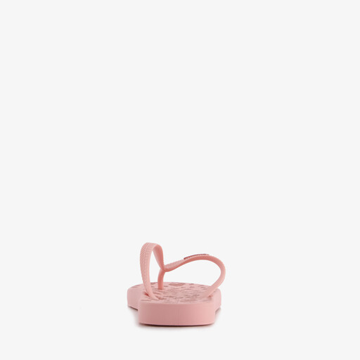 Kinder slippers met hartjes roze