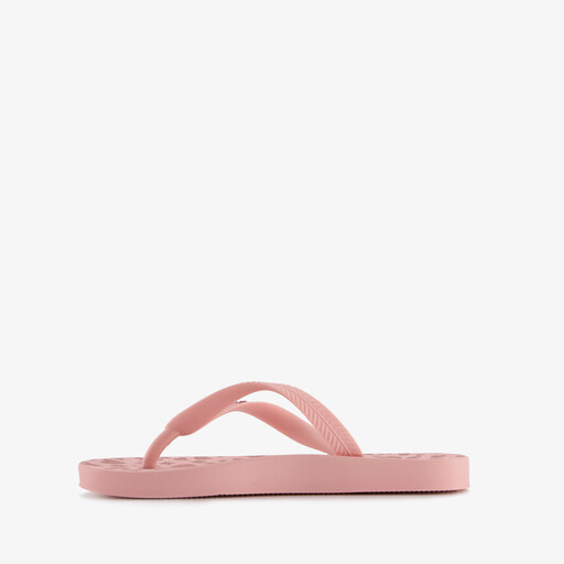 Kinder slippers met hartjes roze