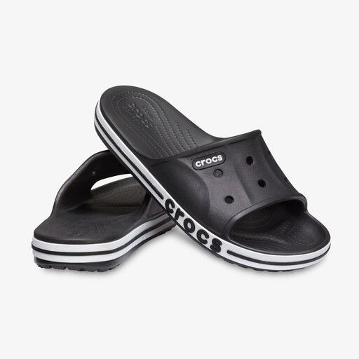 Bayaband Slide heren slippers zwart wit