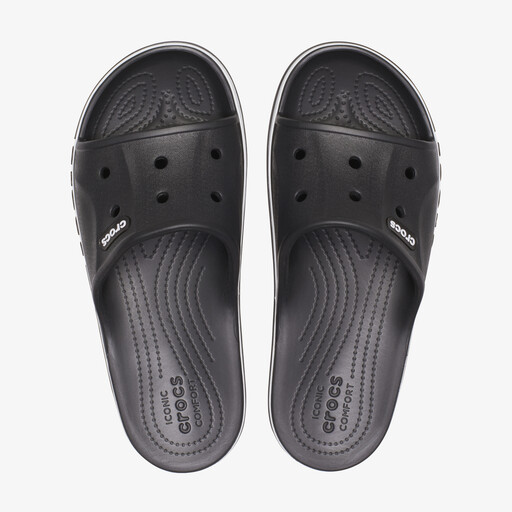 Bayaband Slide heren slippers zwart wit