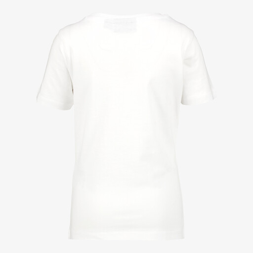 Meisjes T-shirt met palmboom wit