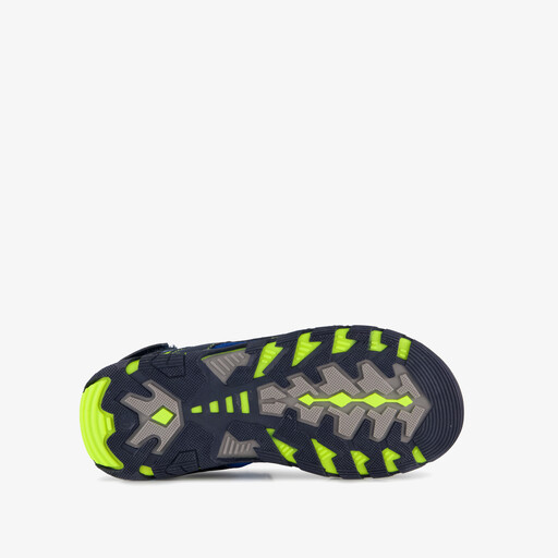 Jongens sandalen blauw groen