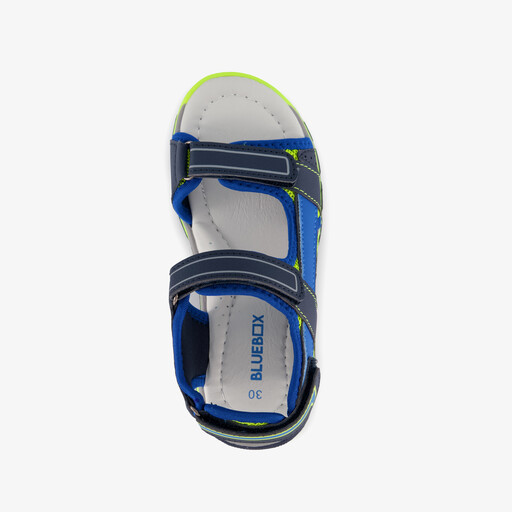 Jongens sandalen blauw groen