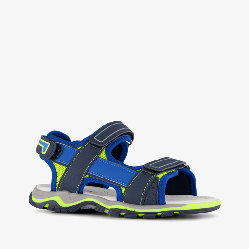 Jongens sandalen blauw groen