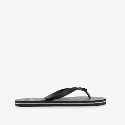 Heren teenslippers zwart