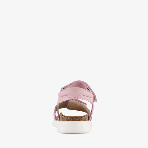 Leren meisjes sandalen roze