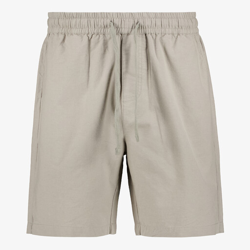 Heren short groen grijs