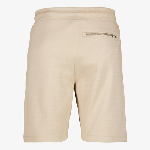 Heren short beige