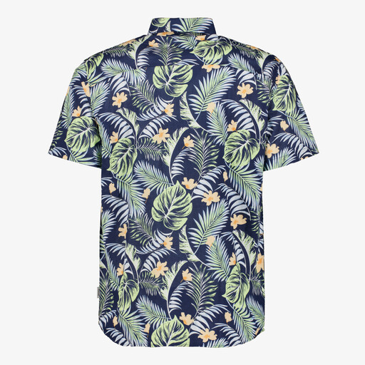 Heren overhemd met tropische print