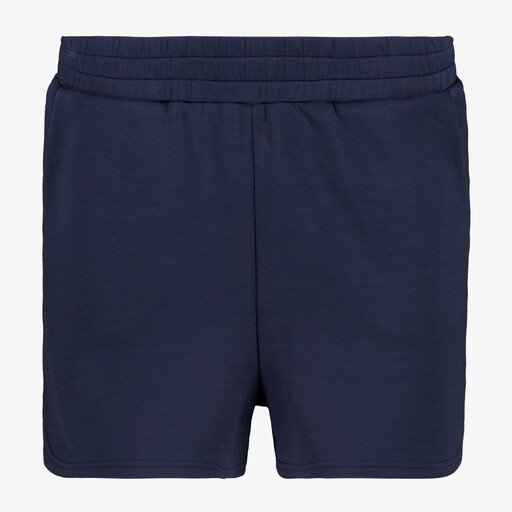 Dames sweatshort donkerblauw