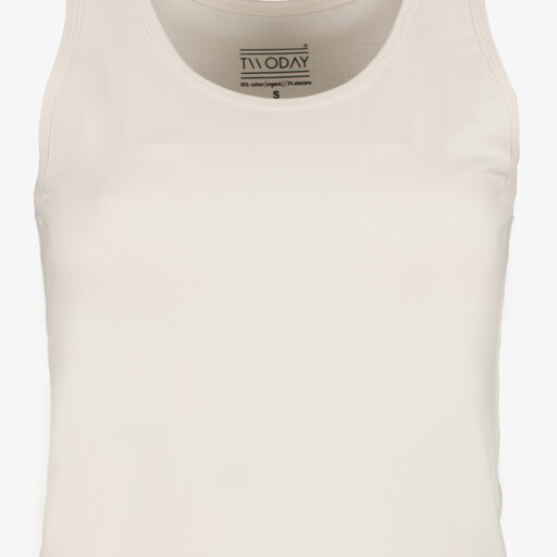Dames singlet beige