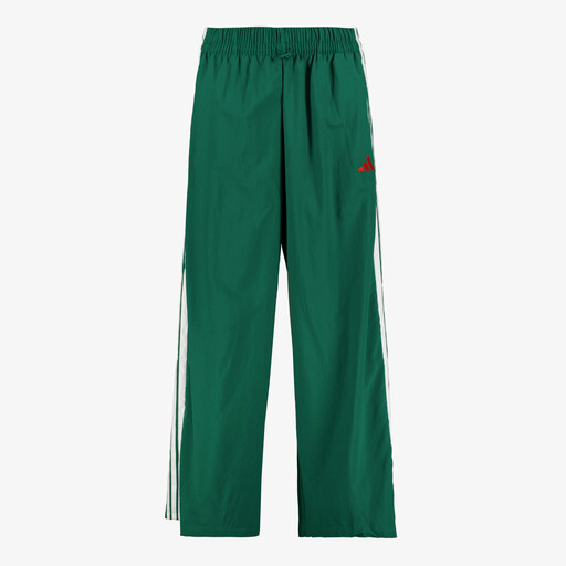 Essentials 3-Stripes Lifestyle Parachute broek groen