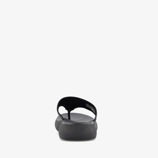 Relaxed Fit: Asana Luxe - Keep Dazzling teenslippers zwart