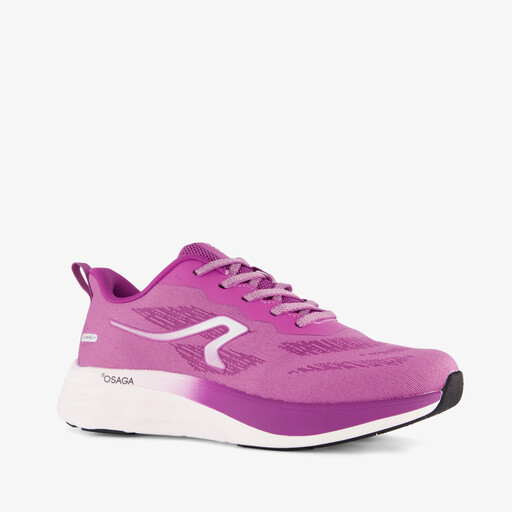 Dames hardloopschoenen roze wit